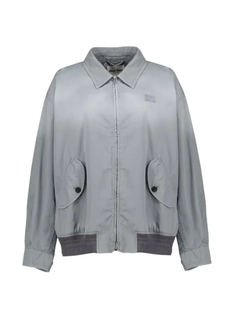 Miu Miu old twill blouson jacket
