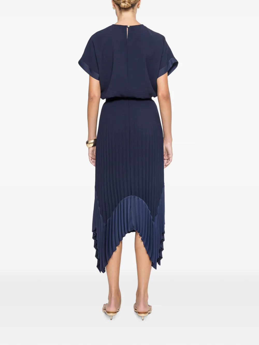 NISSA Top met korte mouwen Blauw