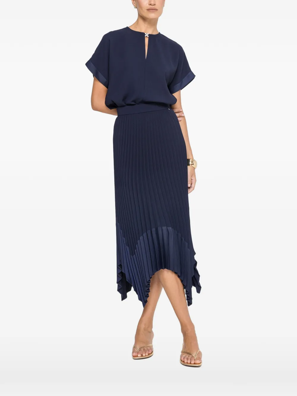 NISSA short-sleeve top - Blue