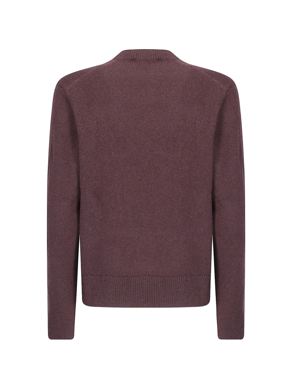 Maison Kitsuné Trui met vossenkop Paars