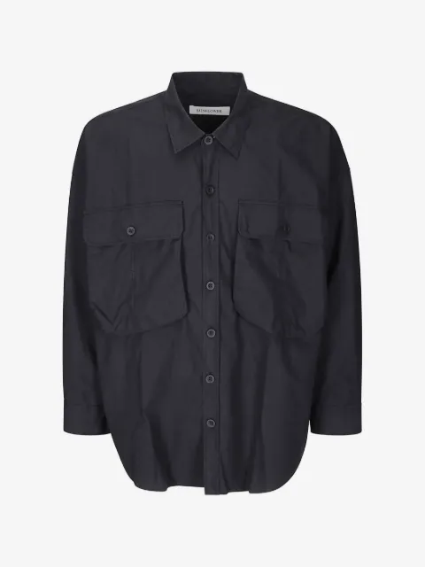 Sunflower Big flap-pocket shirt