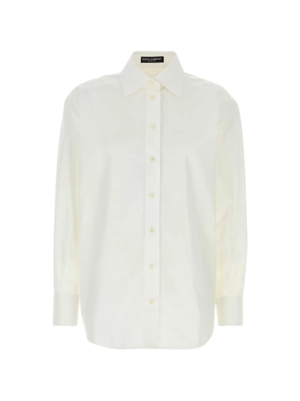 Dolce & Gabbana poplin button-up shirt - Bianco