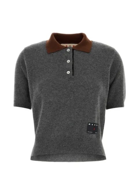 Marni cashmere polo shirt