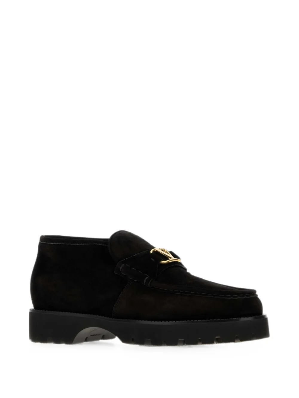 Valentino Garavani Lord Chunky logo-plaque loafers Zwart