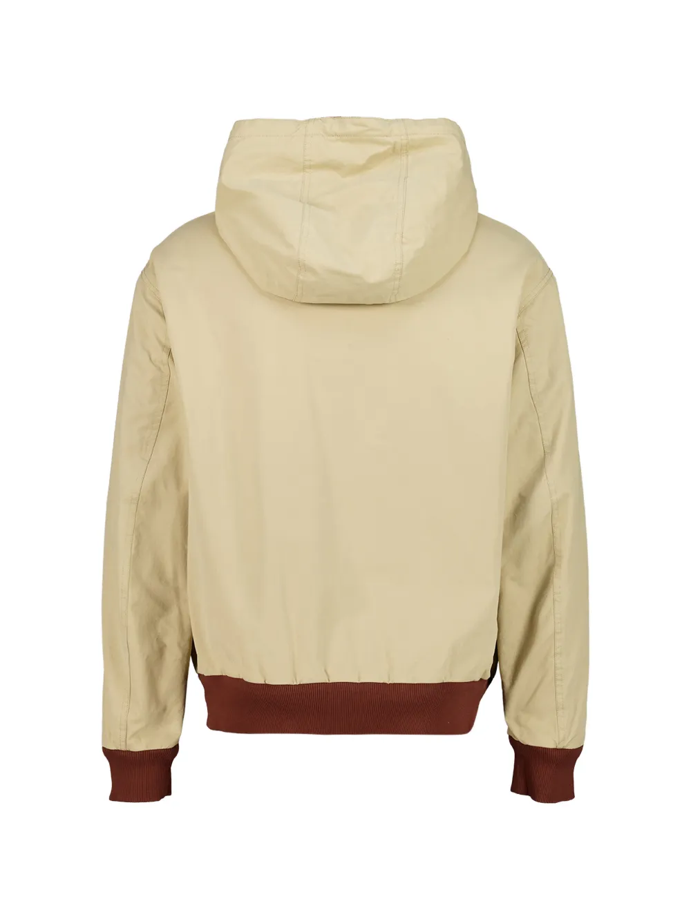 MM6 Maison Margiela Omkeerbaar jack met capuchon Beige