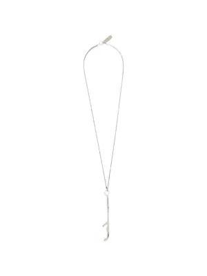 Maison Margiela Numeric リングペンダント ネックレス | シルバー