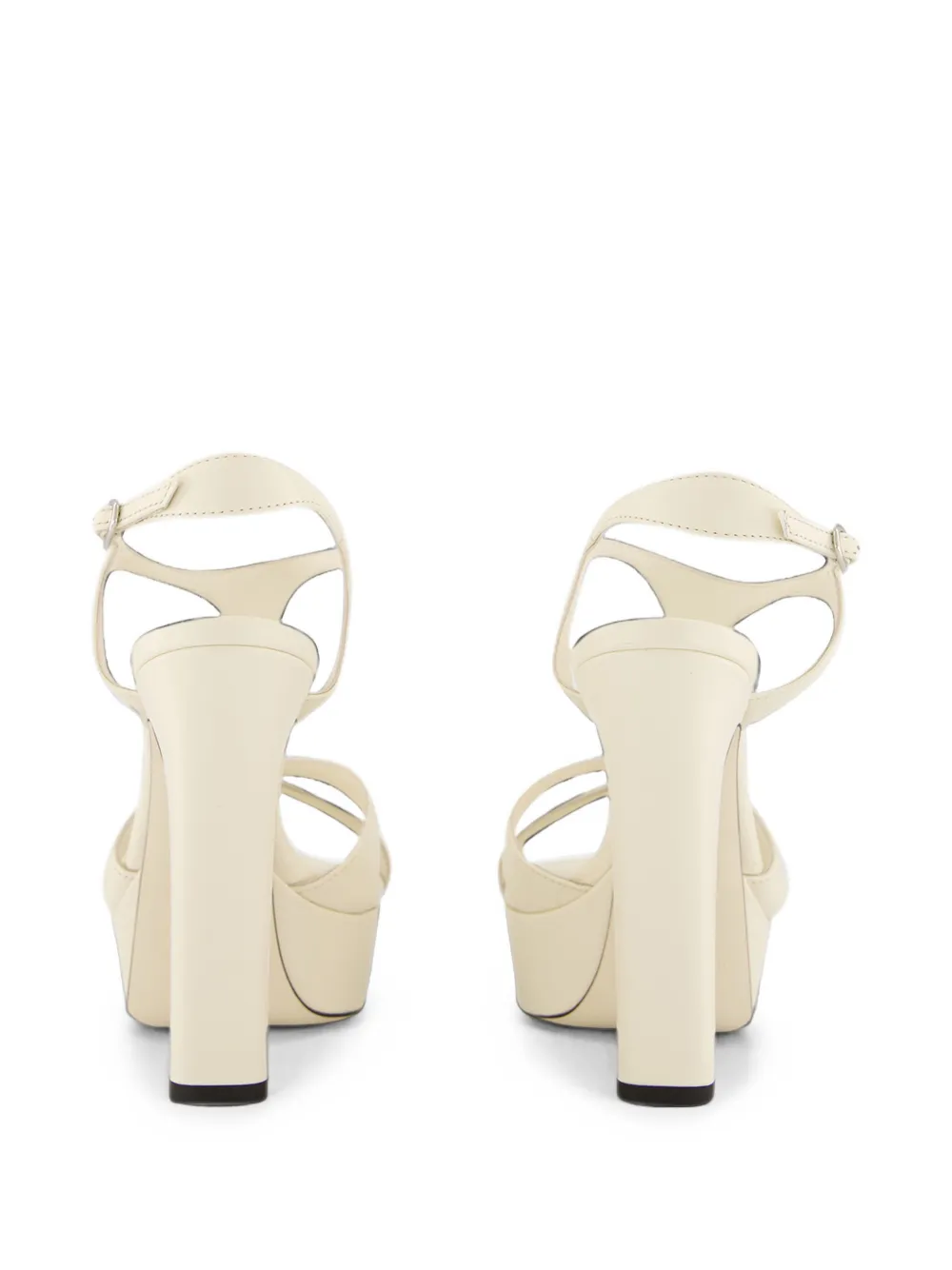 Jimmy Choo Kesia sandalen met plateauzool Beige