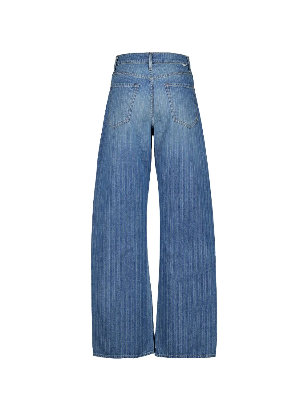 MOTHER The Lasso jeans met krijtstreep Blauw