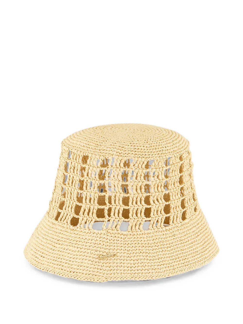 Borsalino Jane gehaakte vissershoed Beige