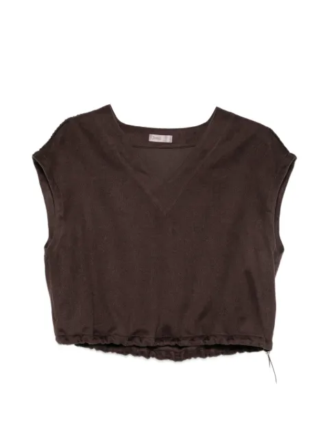 Herno V-neck vest