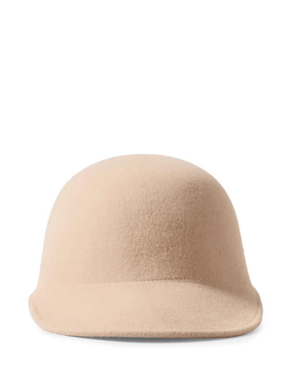 Claudie Pierlot camel wool felt cap - Toni neutri