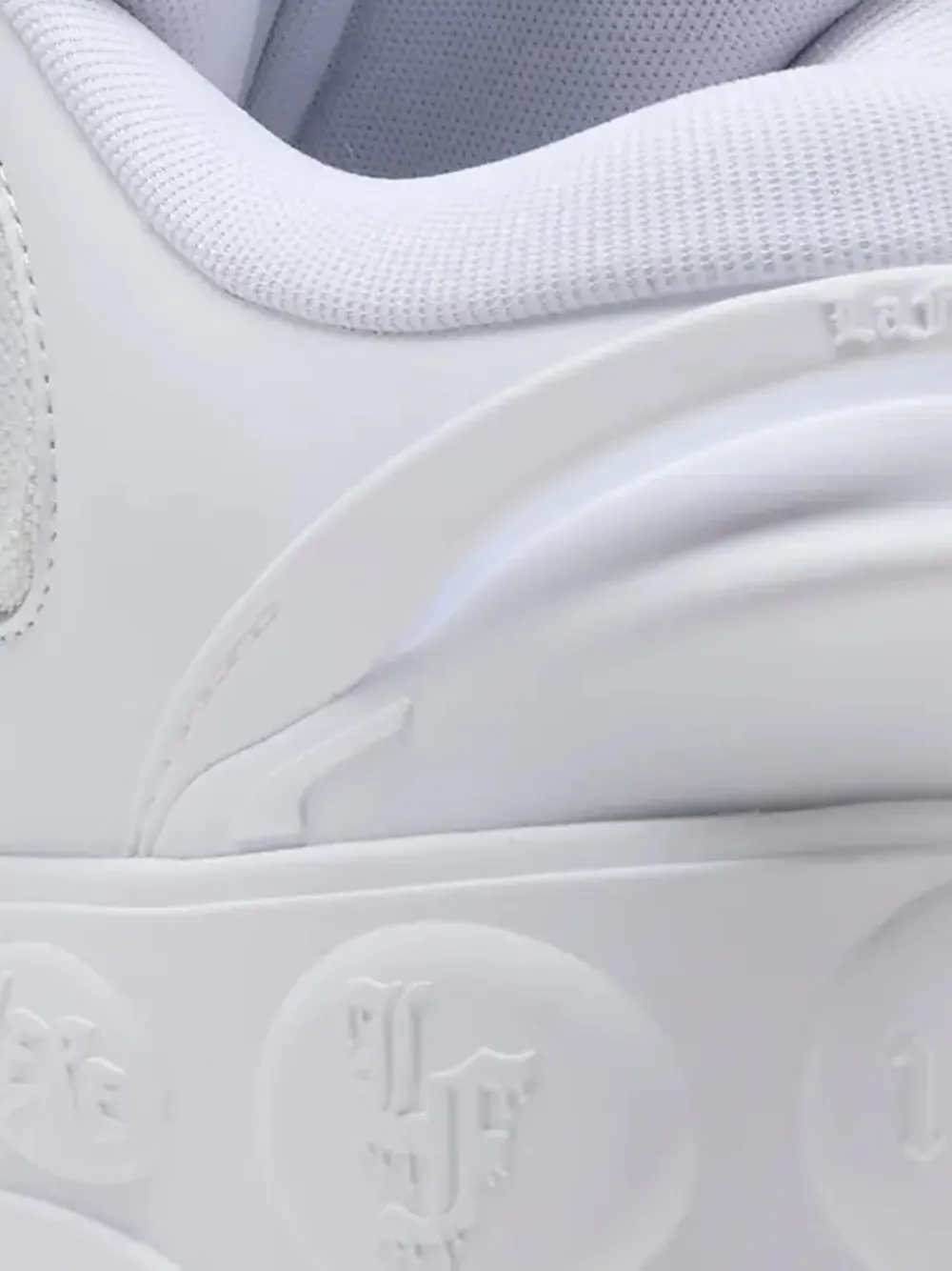 PUMA LaFrancé logo-embossed platform sneakers Wit
