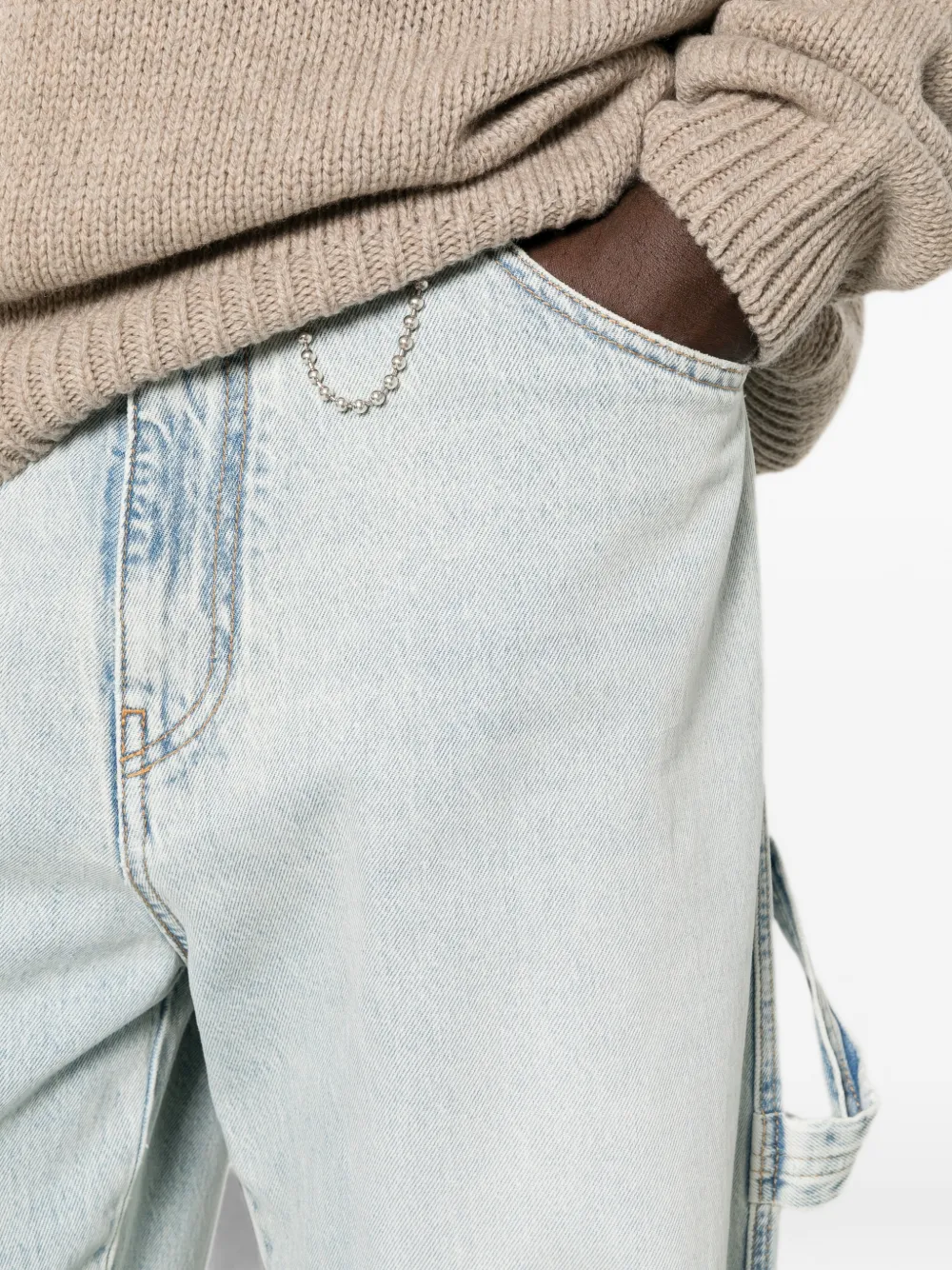 DARKPARK John ruimvallende jeans Blauw