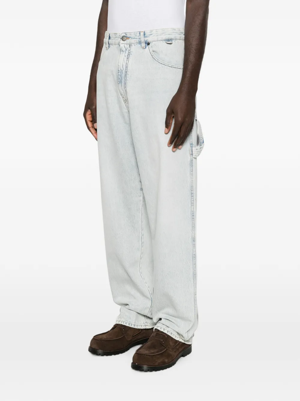 DARKPARK John ruimvallende jeans Blauw