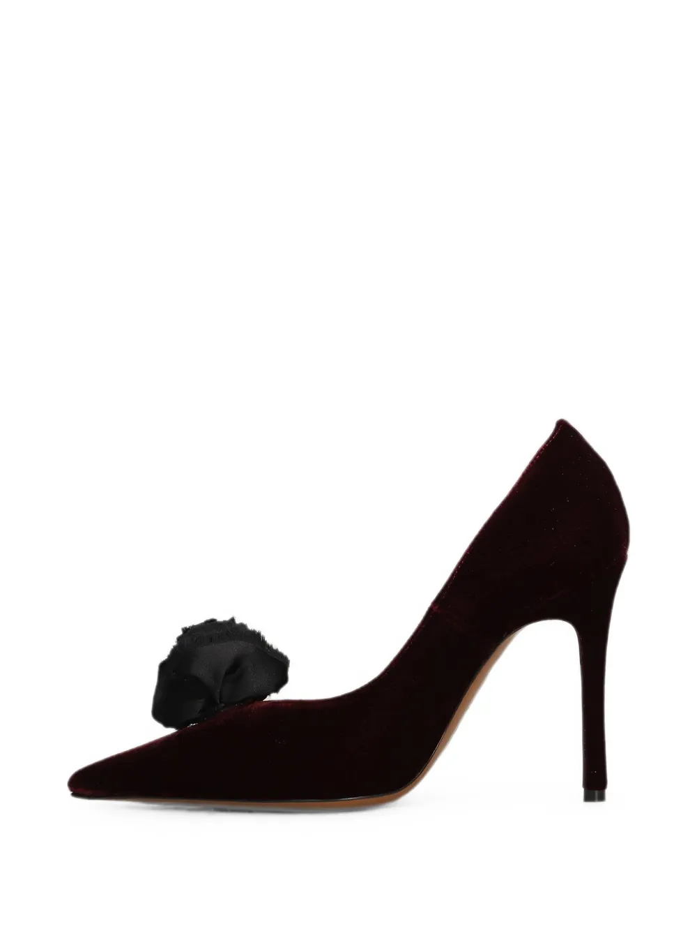 Roberto Festa Lisette floral-appliqué pumps Rood