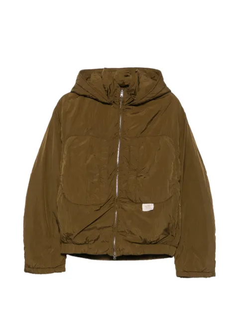 RANRA hooded zip-up jacket