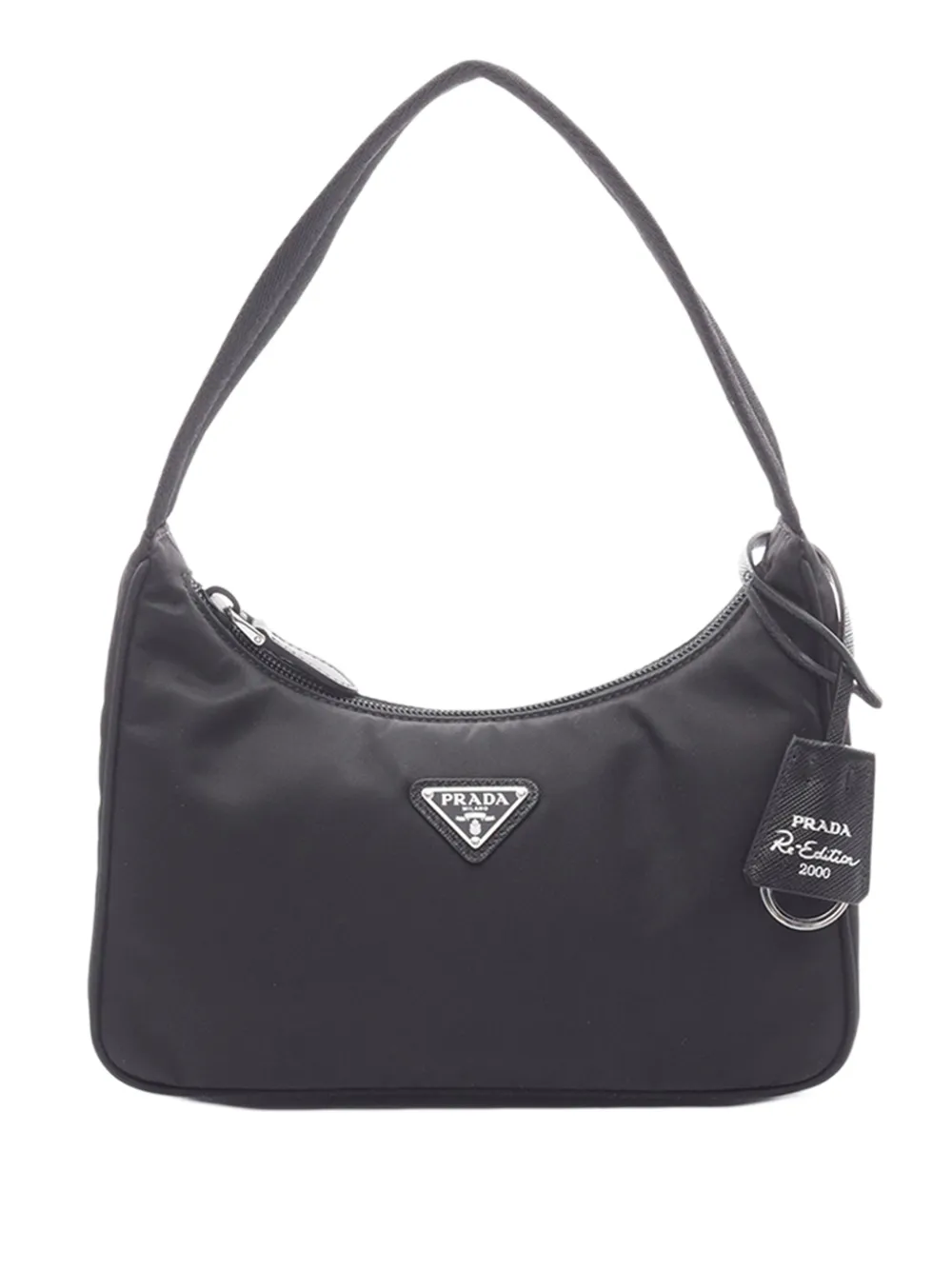 Prada Pre-Owned 2013-2026 mini Re Nylon Re Edition 2000 Schultertasche - Schwarz