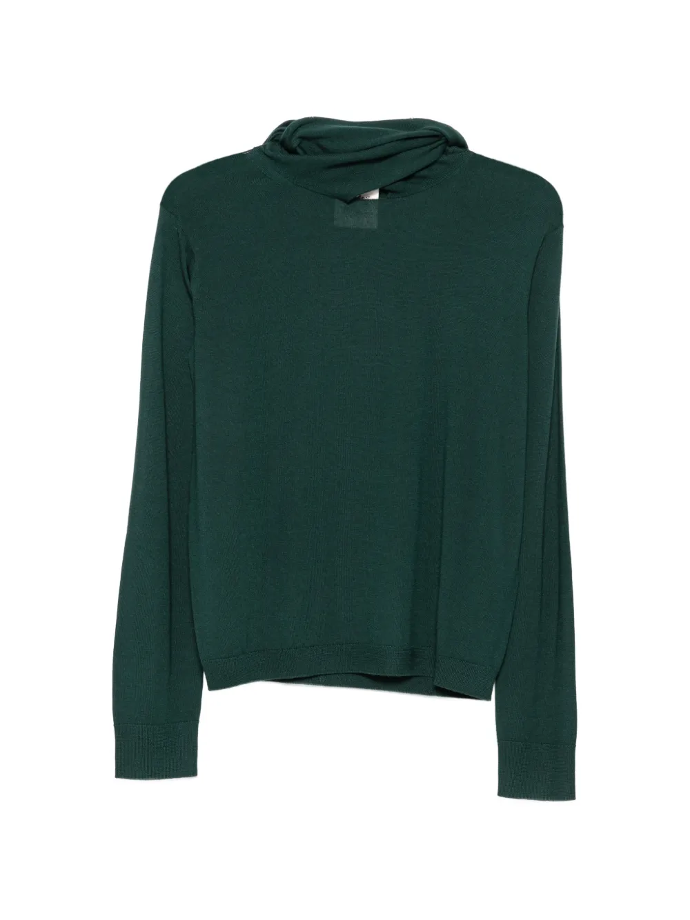 Semicouture Maglia Eden tie-fastening sweater - Verde