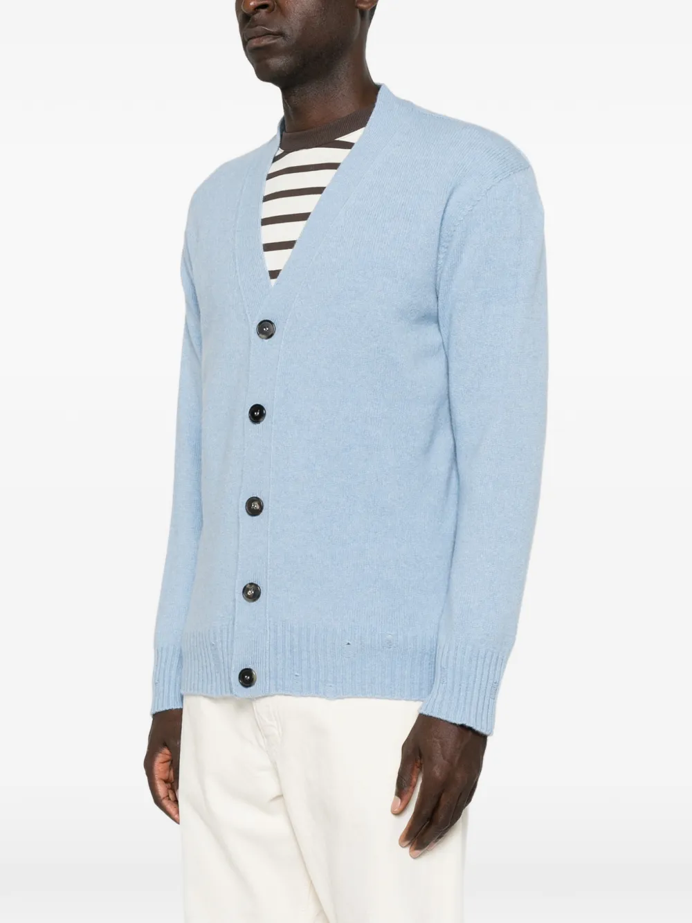 AMARANTO Vest met V-hals Blauw
