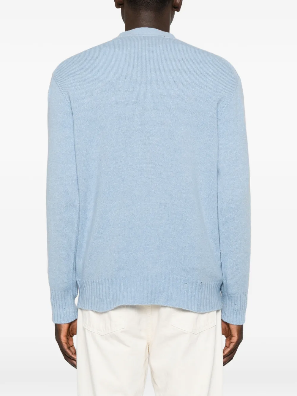 AMARANTO Vest met V-hals Blauw