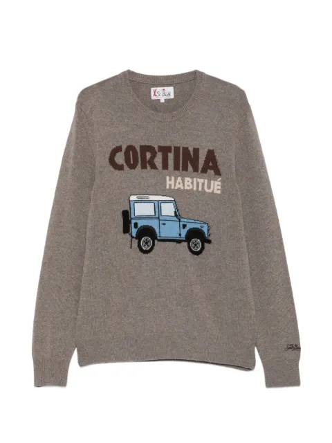 MC2 Saint Barth Heron intarsia-knit sweater