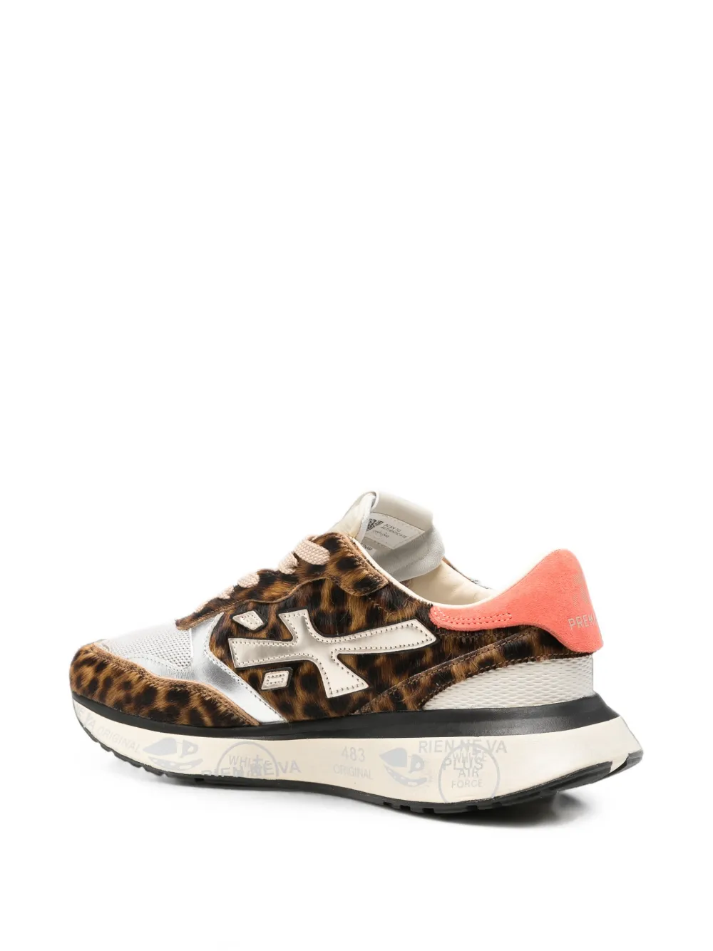 Premiata Lauryn leopard-print sneakers Bruin