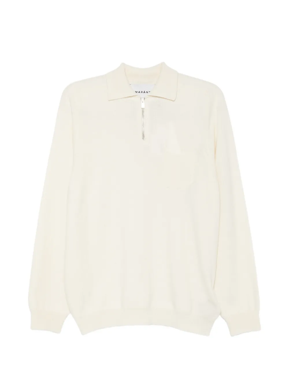 AMARANTO quarter-zip pocket sweater - Toni neutri