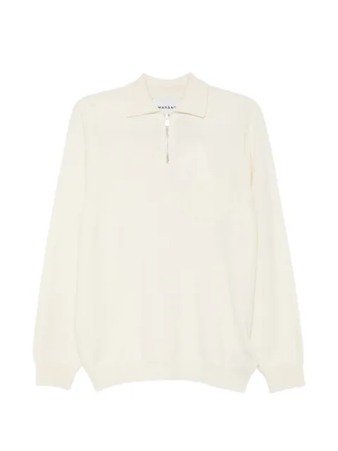 AMARANTO  quarter-zip pocket sweater