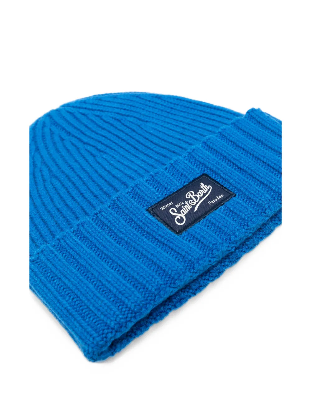 MC2 Saint Barth Ribgebreide muts Blauw