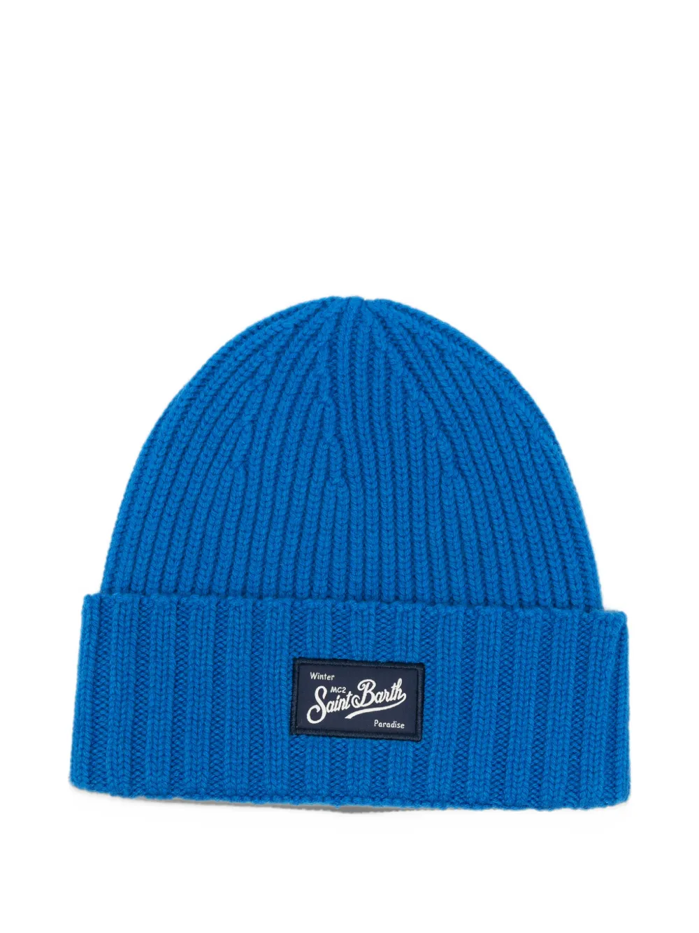 MC2 Saint Barth Ribgebreide muts Blauw