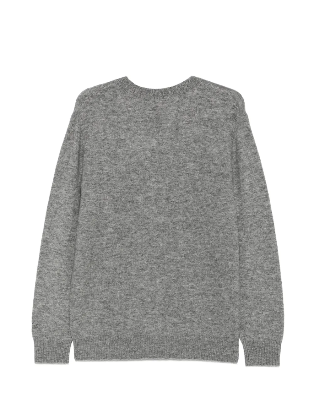 MC2 Saint Barth Herrinson vest met V-hals en knopen Grijs