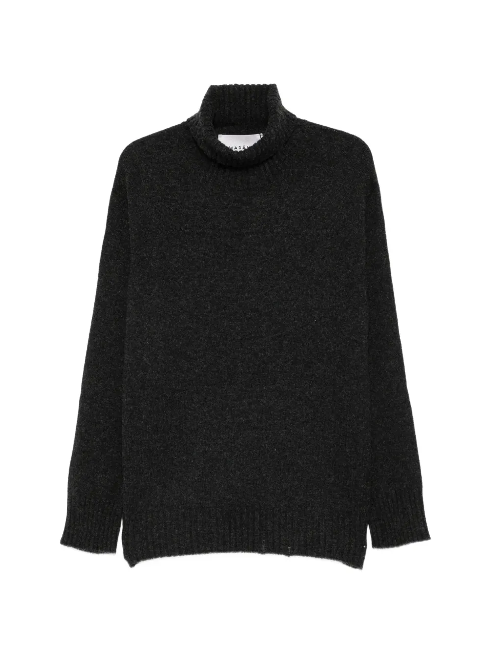 AMARANTO roll-neck knitted sweater - Gris AMARANTO roll-neck knitted sweater - Gris