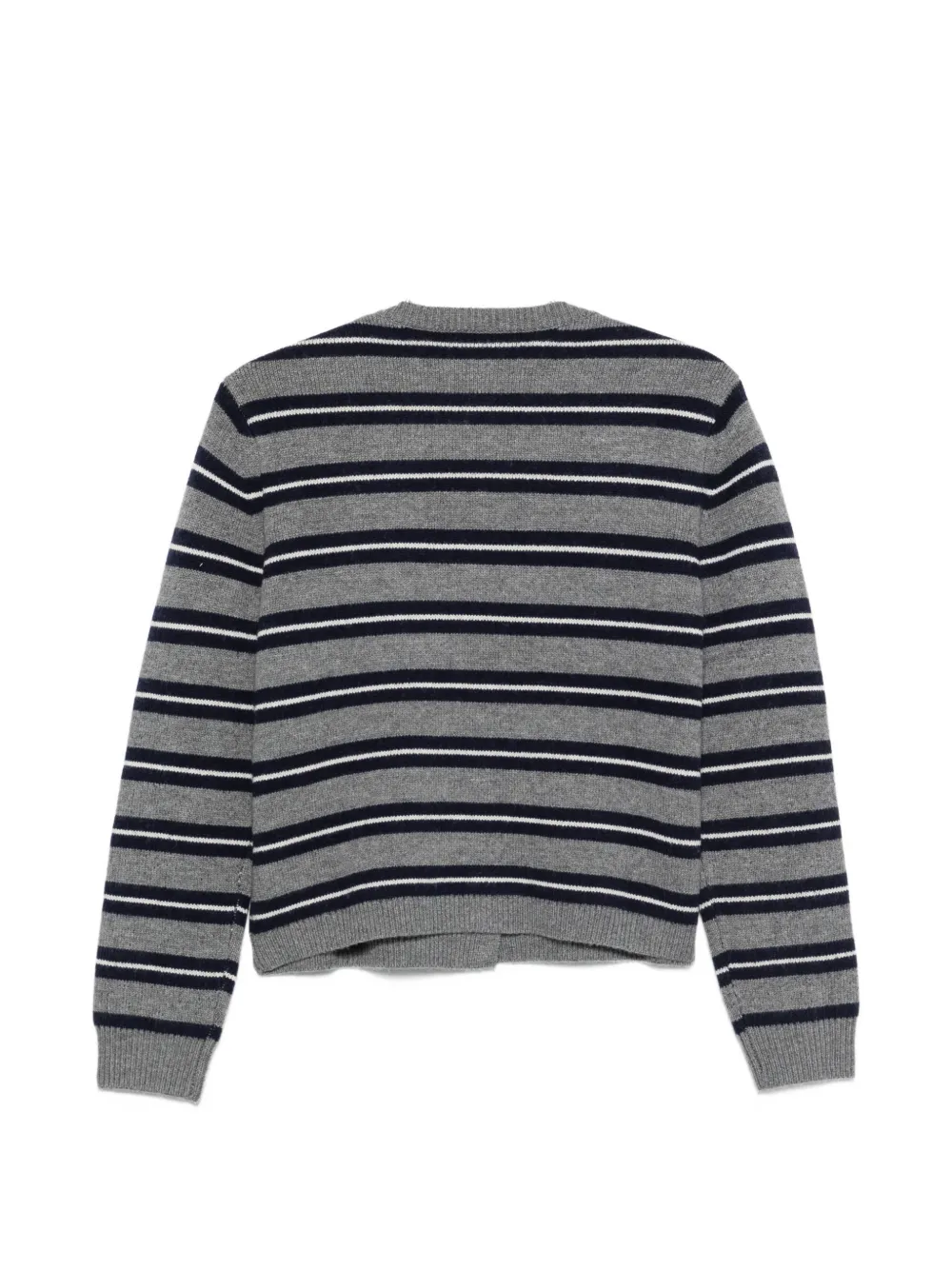 Semicouture Gestreept vest Grijs