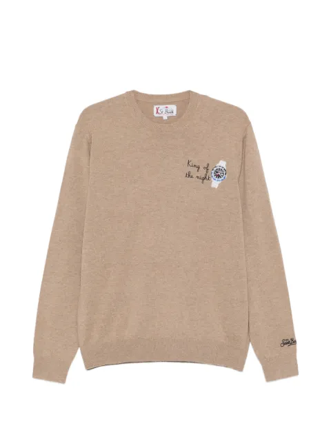 MC2 Saint Barth embroidered crew-neck sweater
