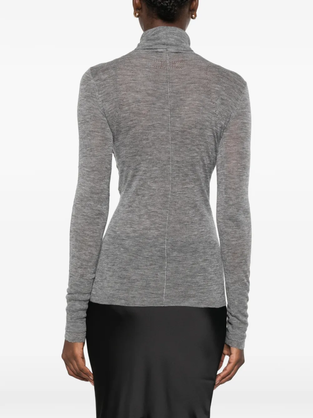 Elisabetta Franchi Wollen top Grijs