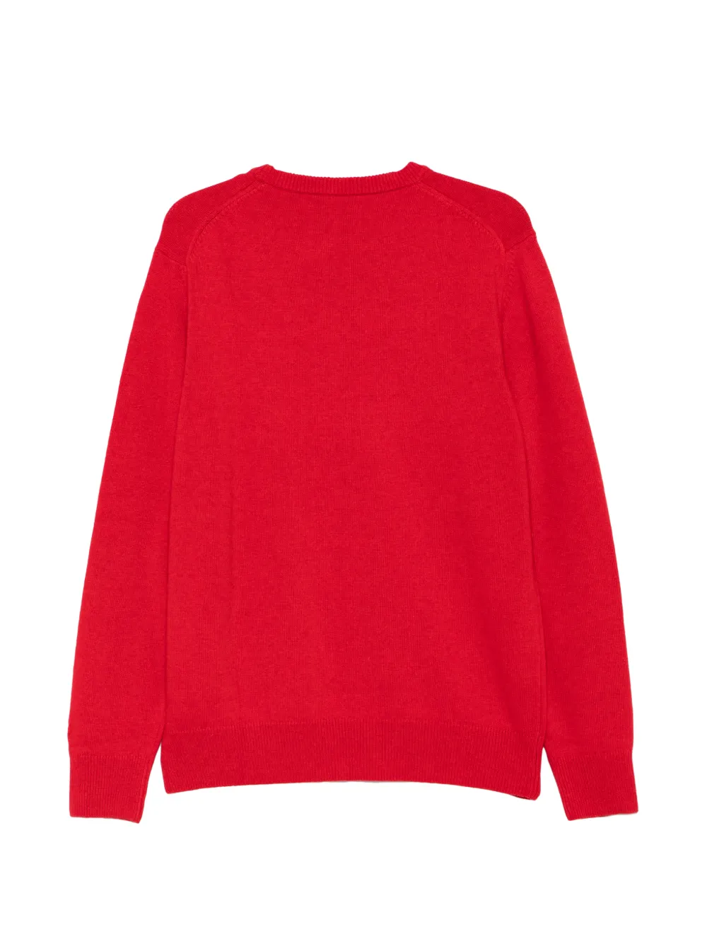MC2 Saint Barth Heron intarsia trui met ronde hals Rood