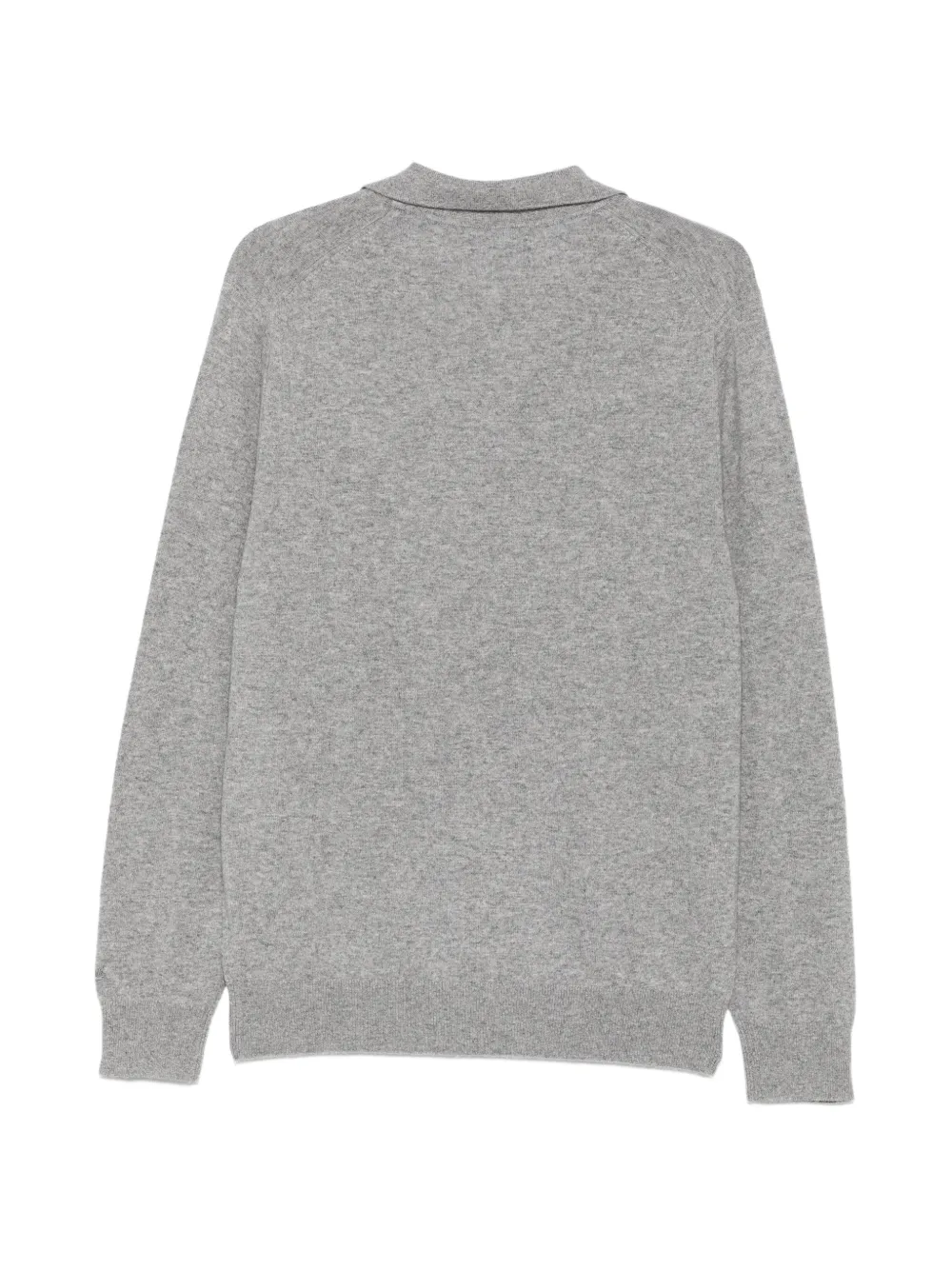 MC2 Saint Barth cashmere polo-collar sweater Grijs