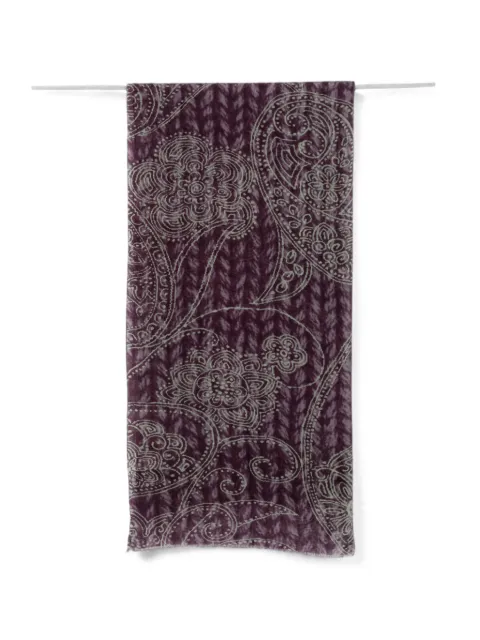 SGOMBERO CANTINE floral paisley-print scarf