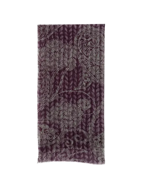 SGOMBERO CANTINE floral paisley-print scarf