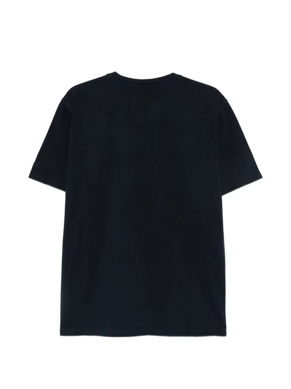 MC2 Saint Barth embroidered-logo T-shirt Blauw