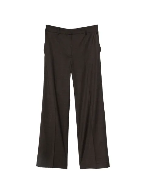 Antonelli Robinia pressed-crease wide-leg trousers