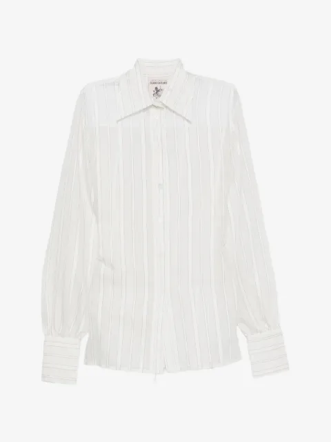 Semicouture camisa a rayas