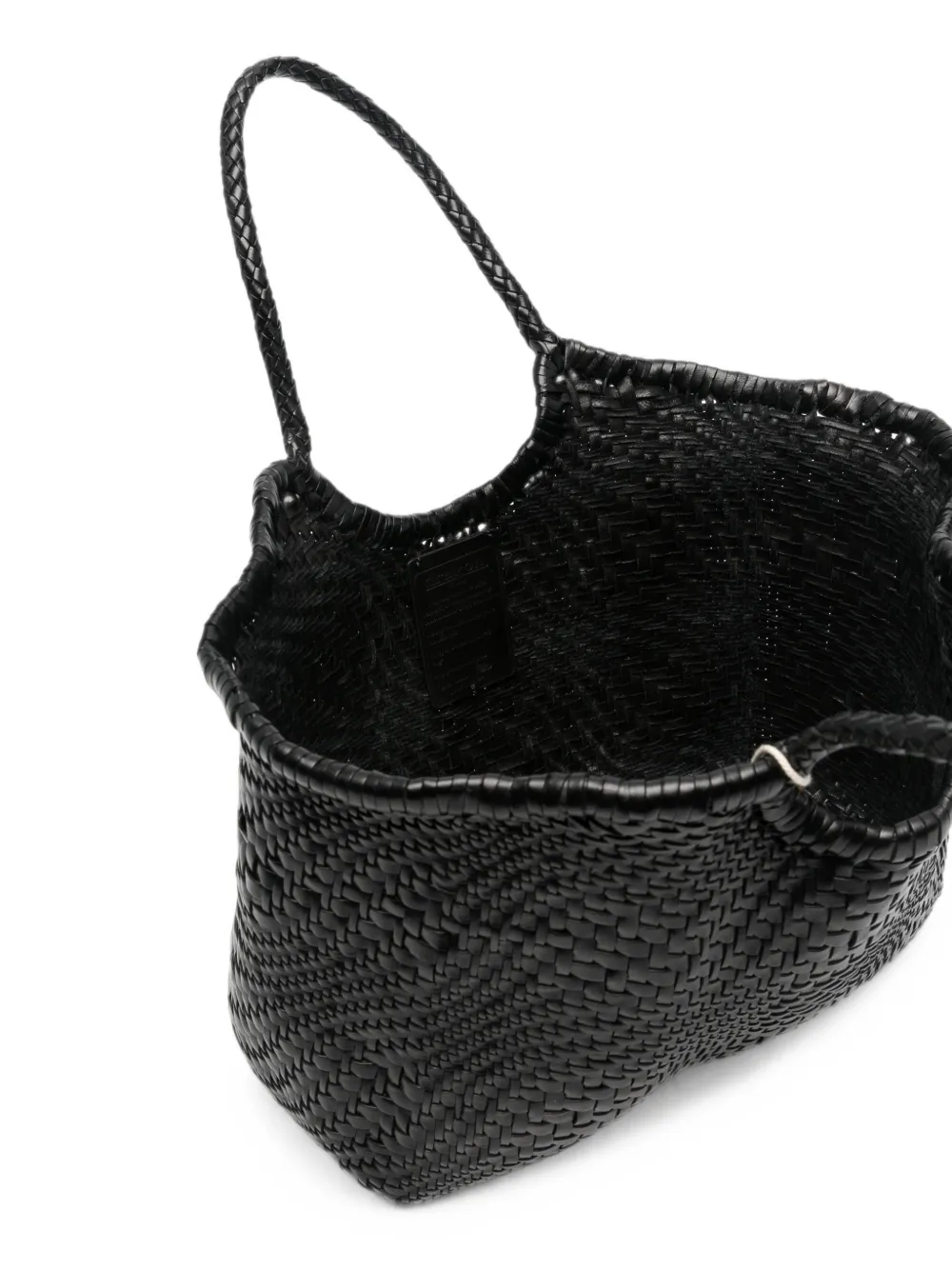 DRAGON DIFFUSION Nantucket Optical geweven shopper Zwart