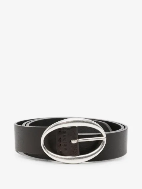 Orciani oval-buckle leather belt