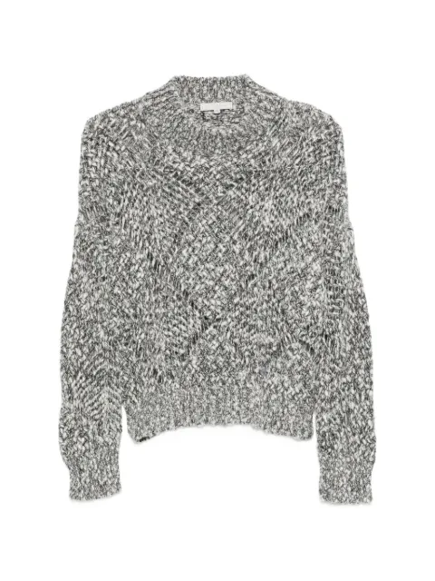 Antonelli sequin-embellished open-knit sweater