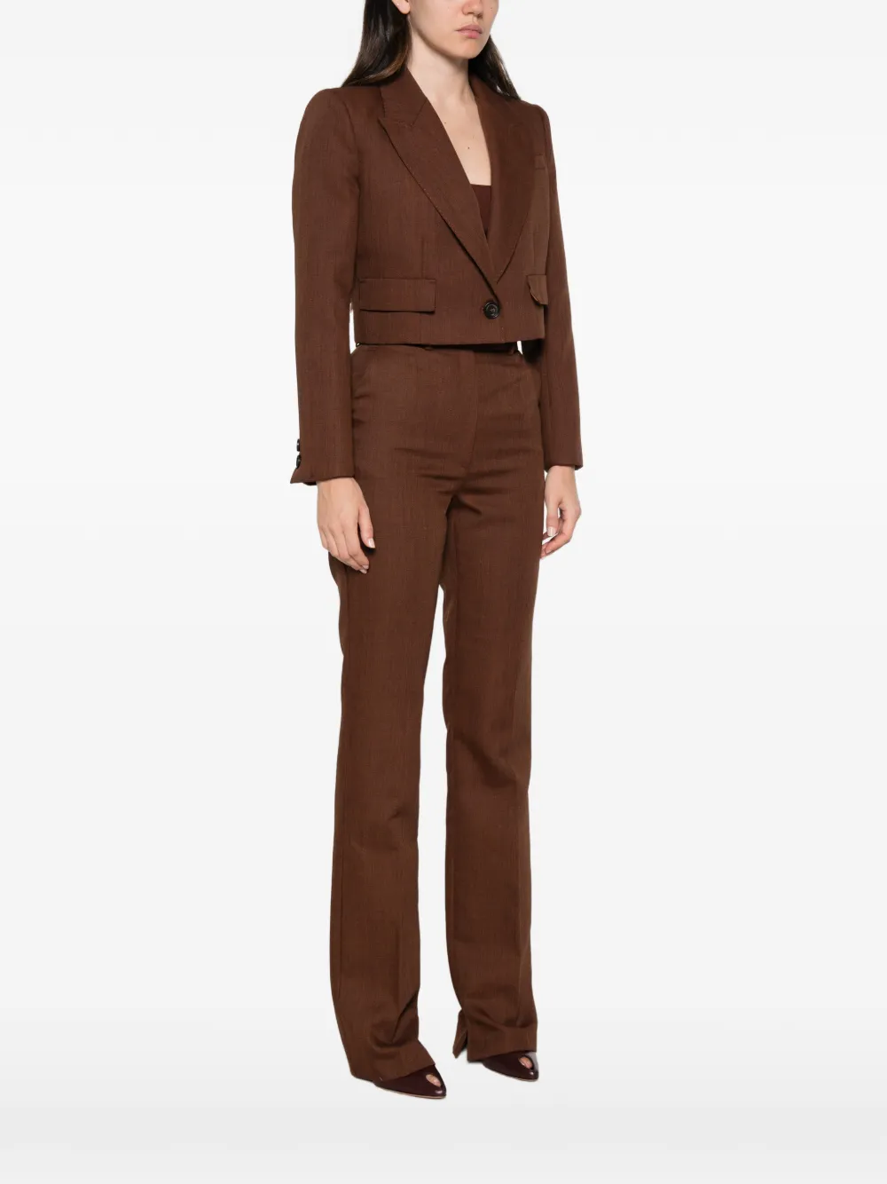 Elisabetta Franchi Cropped jack Bruin