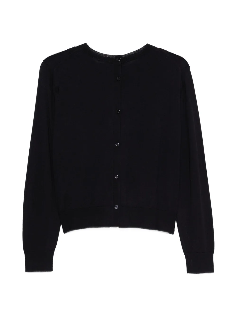 Semicouture button-up wool cardigan Blauw