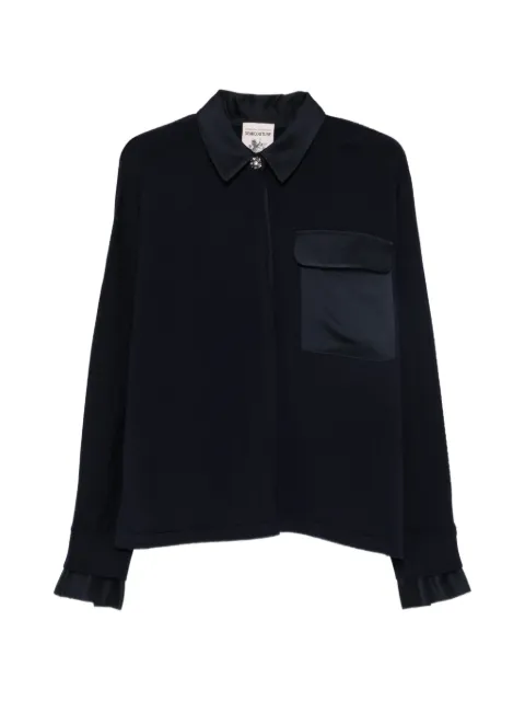 Semicouture Laetitia patch-pocket cardigan