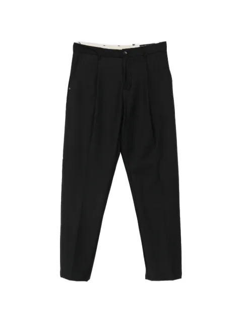 White Sand Sammy pleated straight-leg trousers