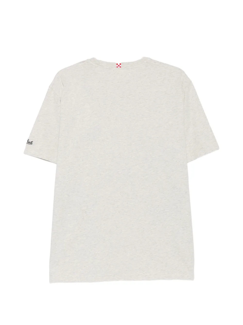 MC2 Saint Barth Arnott T-shirt met geborduurd logo Grijs